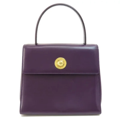 Pre-owned Leather celine-bags Celine Vintage , Purple , Dames