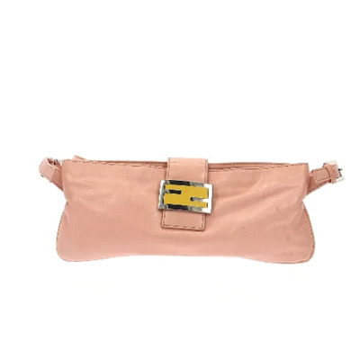 Pre-owned Leather fendi-bags Fendi Vintage , Pink , Dames