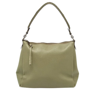 Pre-owned Leather handbags Coach Pre-owned , Green , Dames