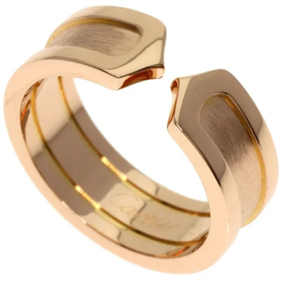 Pre-owned Rose Gold rings Cartier Vintage , Pink , Dames