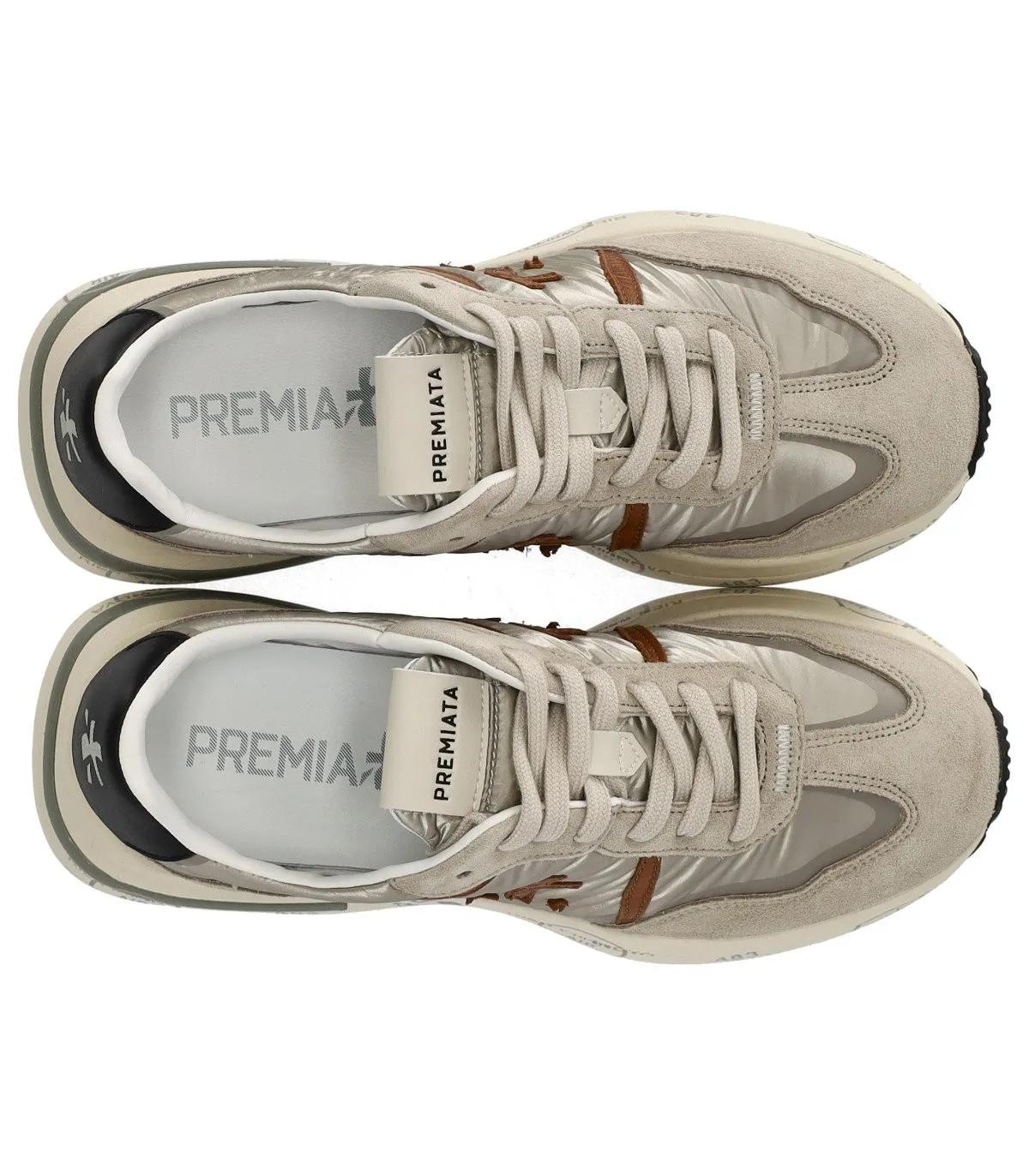 Premiata Lage-top sneaker - PREMIATA CASSIE 6470 SNEAKER in grijs