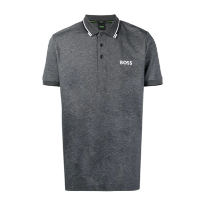 Pro Polo Man Stijlvol Shirt Hugo Boss , Black , Heren