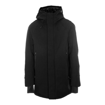 Reflecterende winterparka met verstelbare capuchon Krakatau , Black , Heren