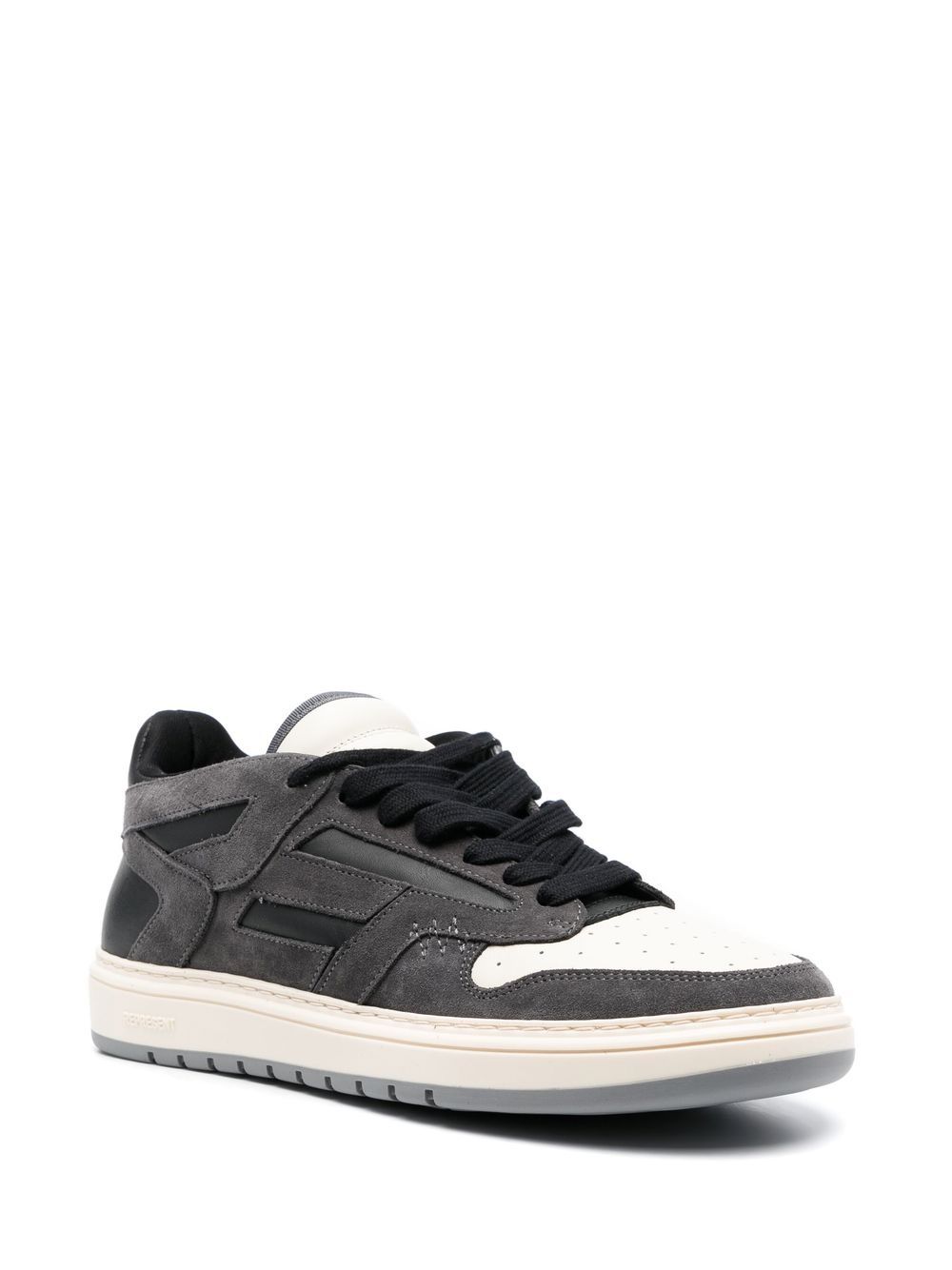 Represent Reptor Low sneakers met vlakken - Grijs