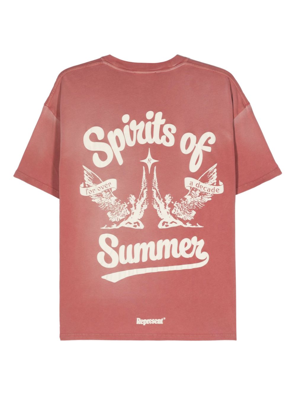 Represent Spirits Of Summer katoenen T-shirt - Rood