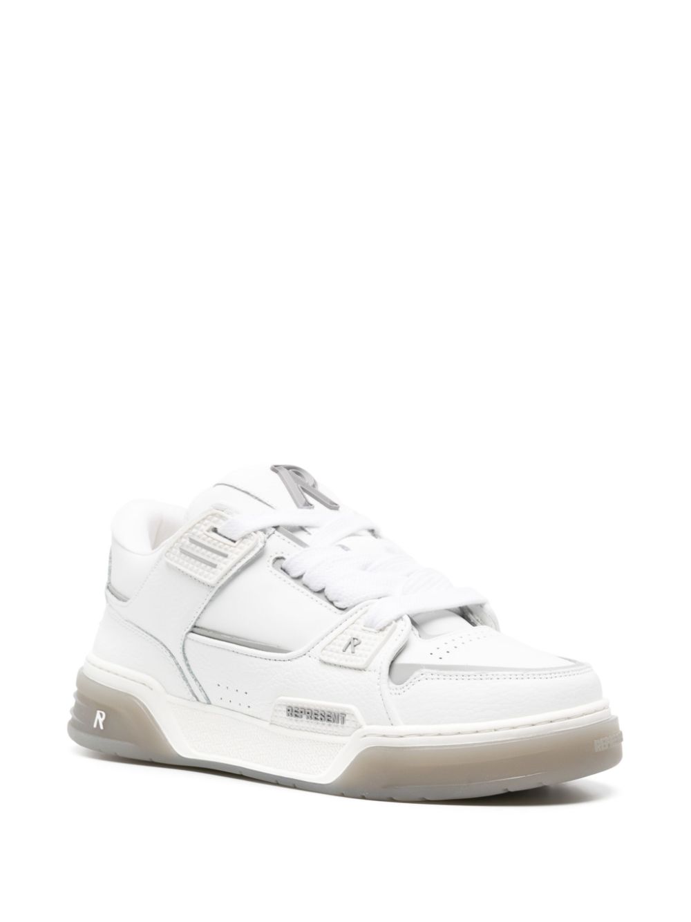 Represent Studio leren sneakers - Wit