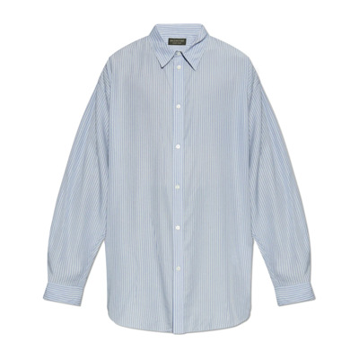 Shirt met streepjespatroon Balenciaga , Blue , Heren