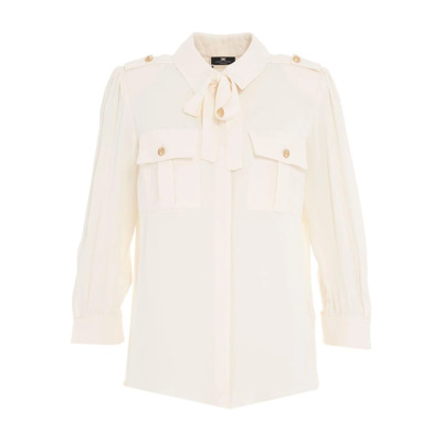 Shirts Elisabetta Franchi , White , Dames