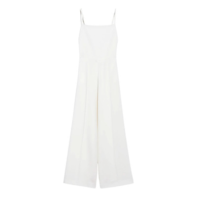 Stijlvolle Jumpsuit voor Vrouwen Max Mara , White , Dames