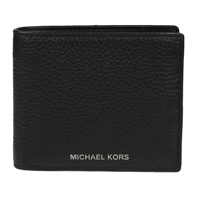 Stijlvolle Portemonnee voor Mannen en Vrouwen Michael Kors , Black , Heren