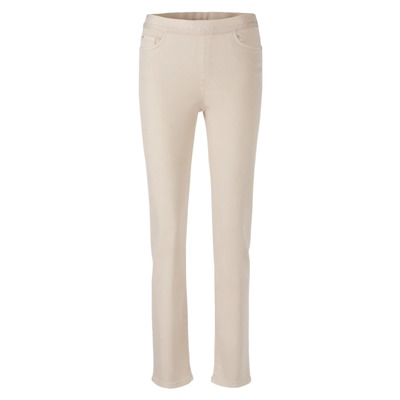 Stijlvolle Slim-fit Broek Marc Cain , Beige , Dames