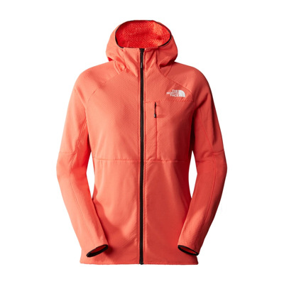 Stralend Oranje Futurefleece Hoodie The North Face , Orange , Dames