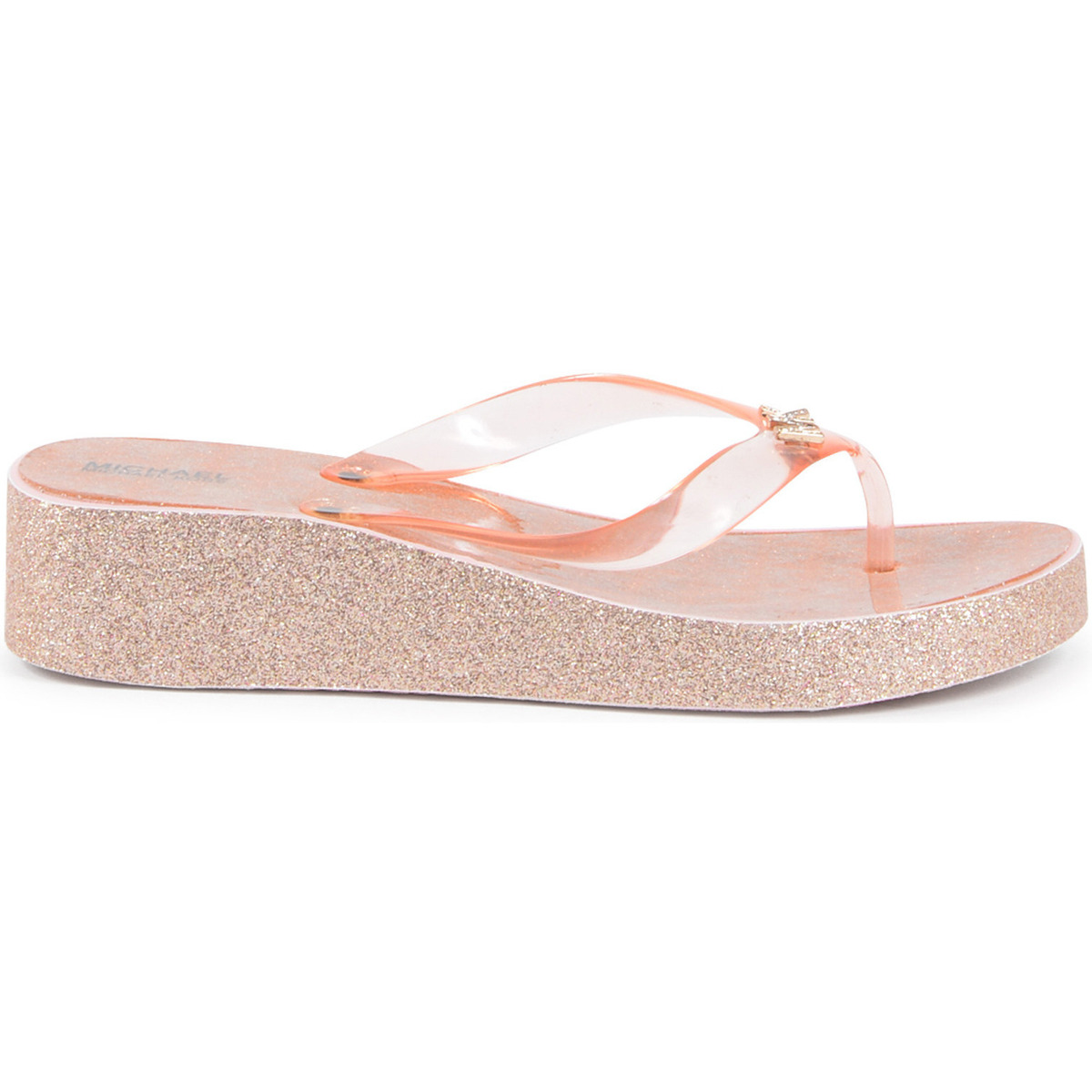 Teenslippers MICHAEL Michael Kors Veelkleurige platte rubberen slippers