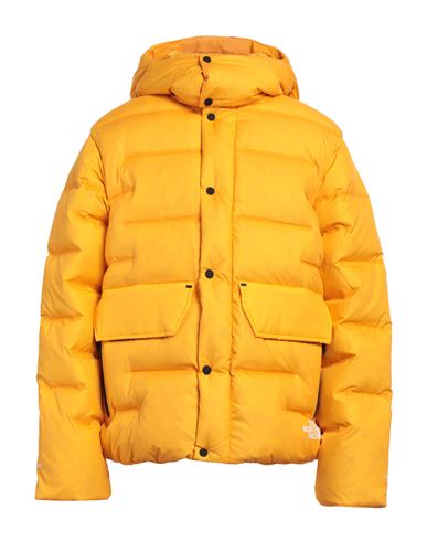 The North Face Man Puffer Ocher Size L Nylon