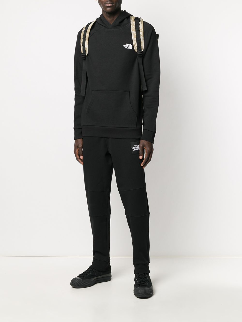 The North Face Raglan hoodie - Zwart