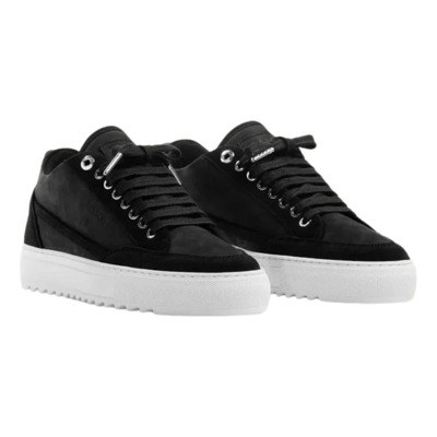 Tia Mescolare Zwarte Sneakers Mason Garments , Black , Heren