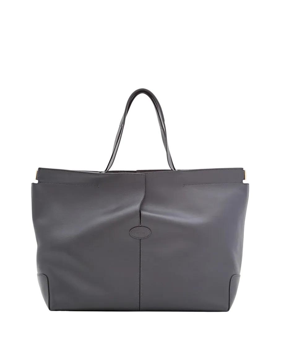 Tod's Shoppers - Dbm Shopping Leather Bag in zwart