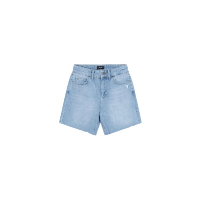 Trendy Denim Shorts Alix The Label , Blue , Dames