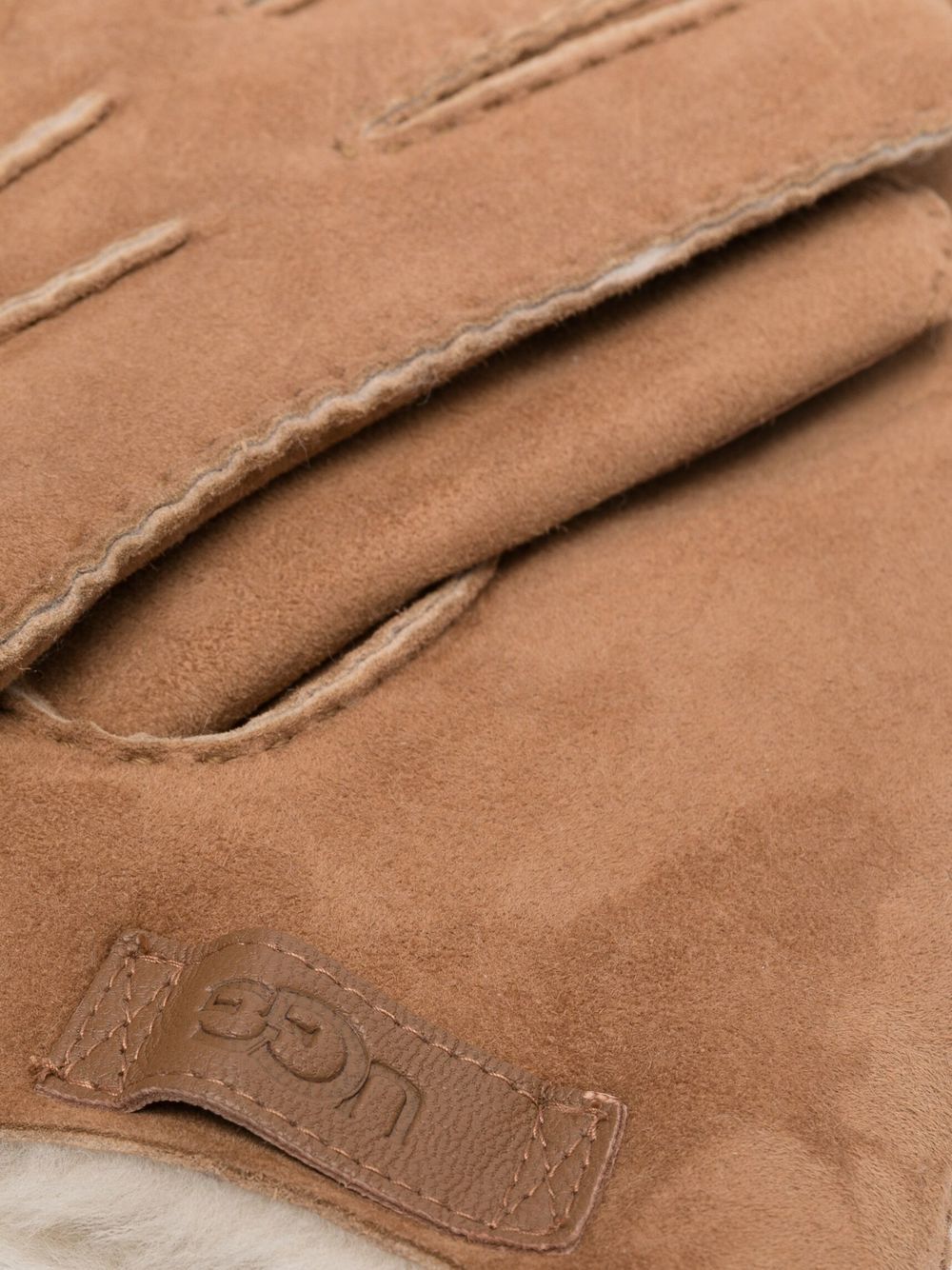 UGG Handschoenen met logopatch - Bruin