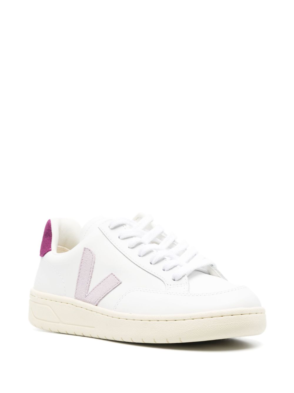 VEJA V-12 leren sneakers - Wit