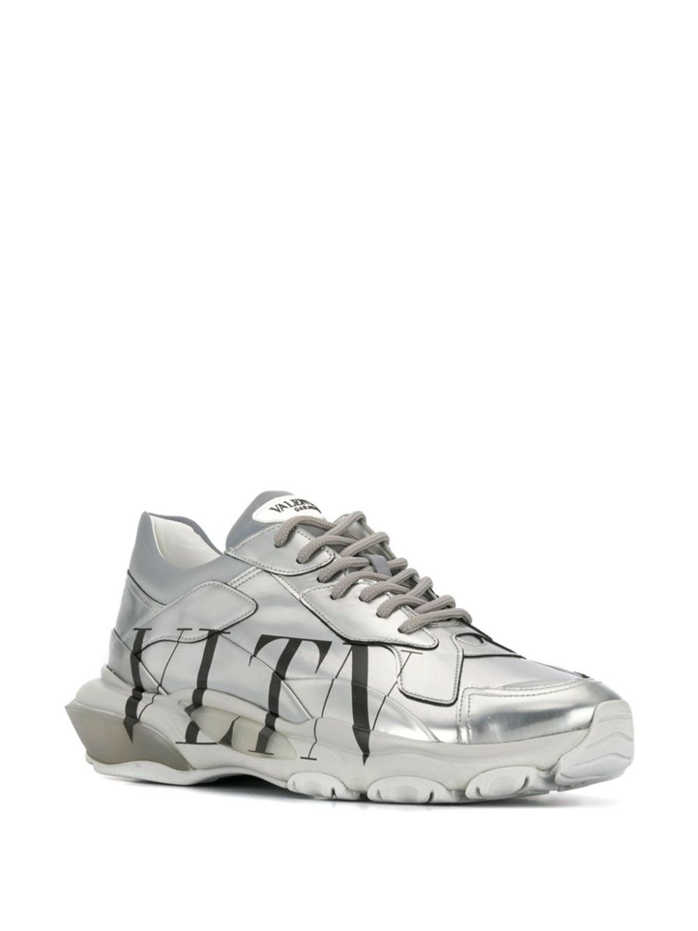 Valentino Garavani Bounce low-top sneakers - Zilver