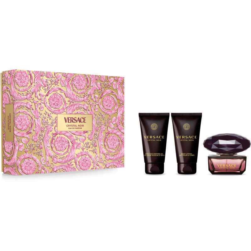 Versace Crystal Noir Gift Set voor Vrouwen