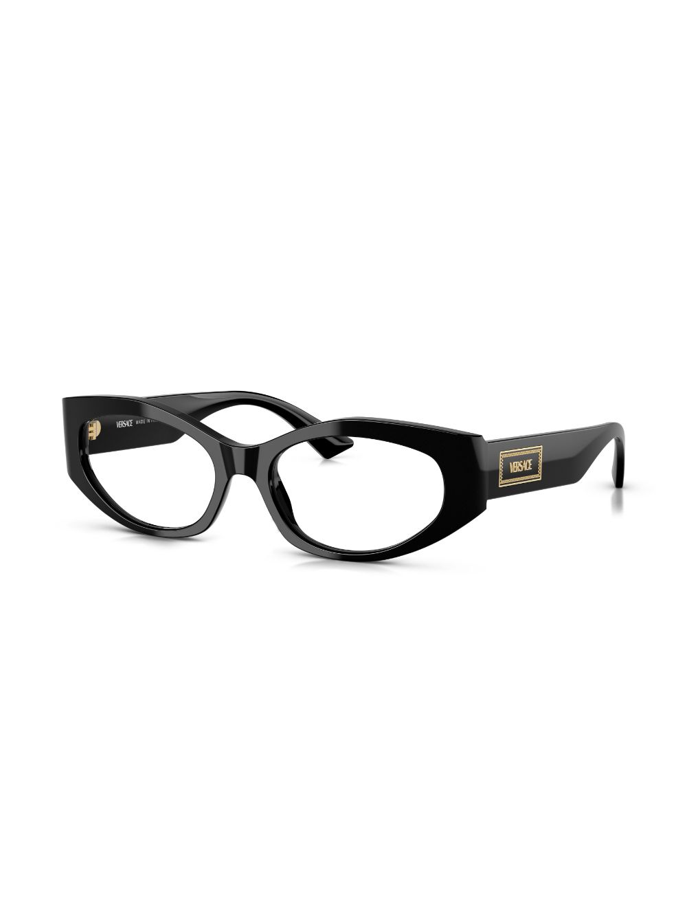 Versace Eyewear Bril met cat-eye montuur - Zwart