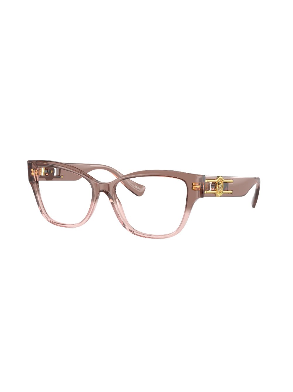 Versace Eyewear Bril met vierkant montuur - Roze