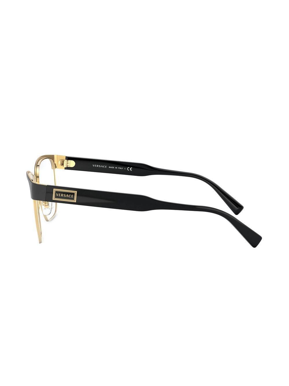 Versace Eyewear Bril met vierkant montuur - Zwart