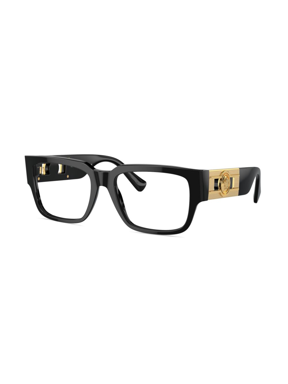 Versace Eyewear Bril met vierkant montuur - Zwart