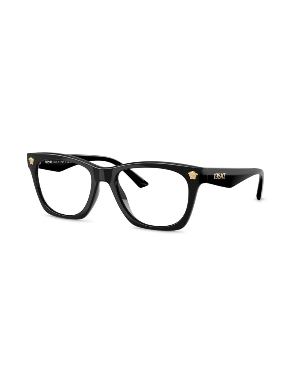 Versace Eyewear Bril met vierkant montuur - Zwart