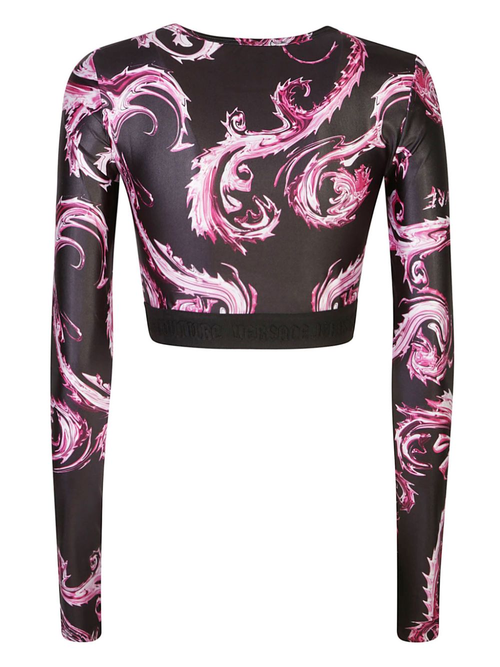 Versace Jeans Couture Chromo Couture top - Zwart