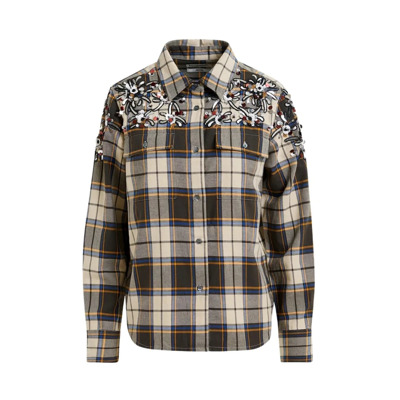 Versierde Goldfield Shirt Essentiel Antwerp , Gray , Dames