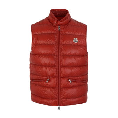 Vests Moncler , Red , Heren