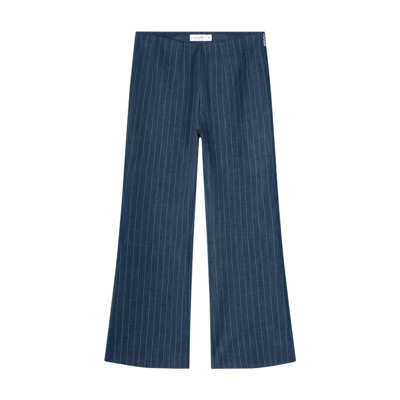 Vintage Gestreepte Broek Summum Woman , Blue , Dames