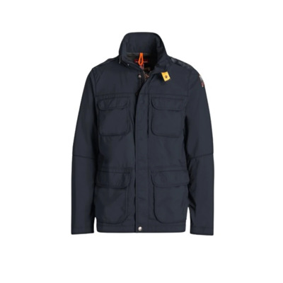 Waterdichte Parka Jas met Afneembare Capuchon - Maat: L,achtblauw Parajumpers , Blue , Heren