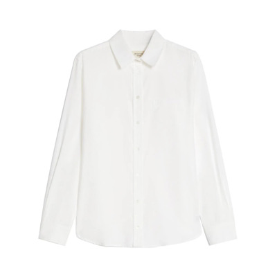 Wit Weekend Overhemd Klassiek Veelzijdig Max Mara Weekend , White , Dames