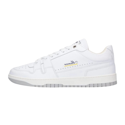 Witte Leren Lage Sneakers Mercer Amsterdam , White , Heren