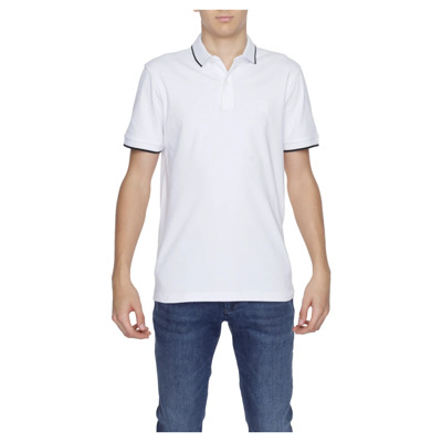 Witte Polo Shirt voor Mannen Hugo Boss , White , Heren