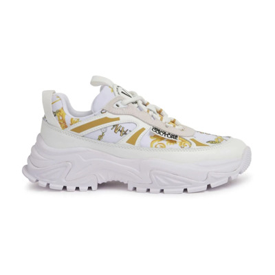 Witte Sneakers voor Vrouwen Aw24 Versace Jeans Couture , White , Dames