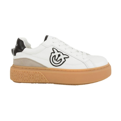 Witte Sneakerschoenen Pinko , White , Dames