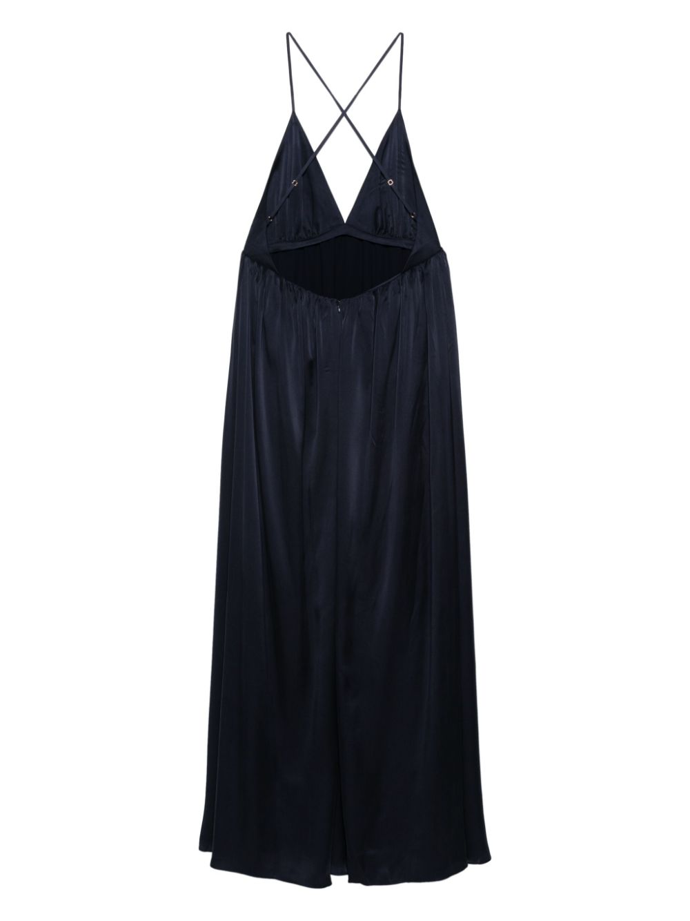 ZIMMERMANN Gesmockte maxi-jurk - Blauw