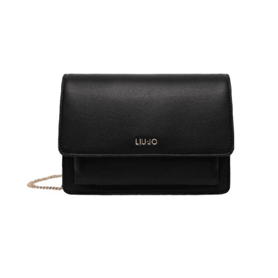 Zwarte Crossbody Tas E0002 Liu Jo , Black , Dames