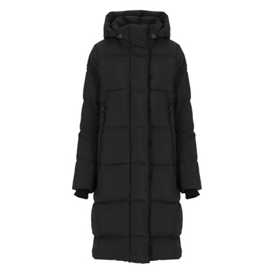 Zwarte Gewatteerde Gewatteerde Jas Vrouw Canada Goose , Black , Dames