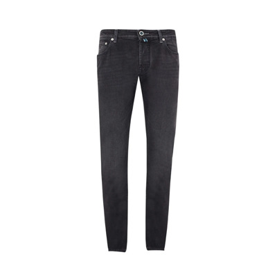 Zwarte Slim Fit Denim Jeans Jacob Cohën , Black , Dames