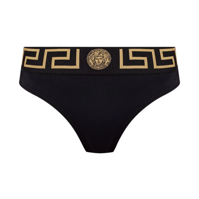 Zwembroek onderkant Versace , Black , Dames