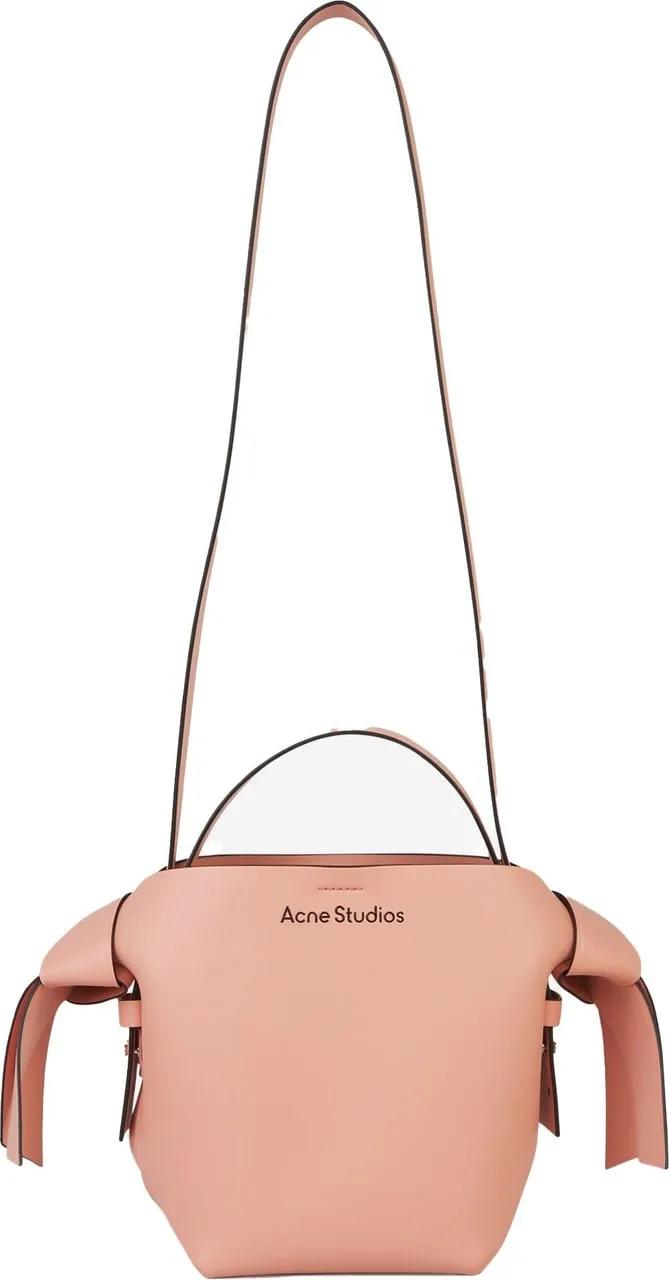 Acne Studios Crossbody bags - Musubi Mini Shoulder Bag in poeder roze