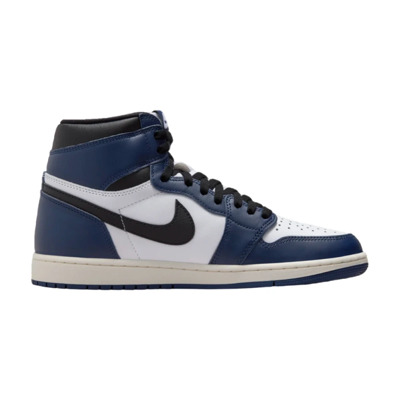 Air Jordan 1 Retro High OG Sneakers Nike , Black , Heren