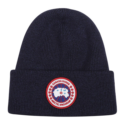 Arctische Winter Beanie Muts Canada Goose , Blue , Heren