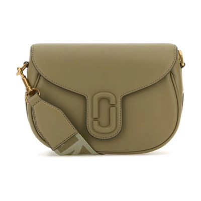 Army Green Leren Crossbody Tas Marc Jacobs , Green , Dames